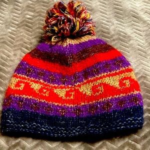 NWT KuSan Mohair/Wool Blend Knit Beanie Hat Lined